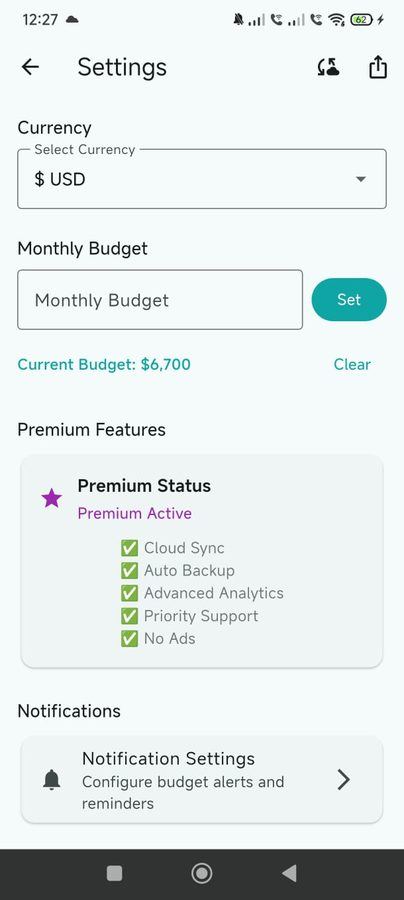 Spendpedia screenshot